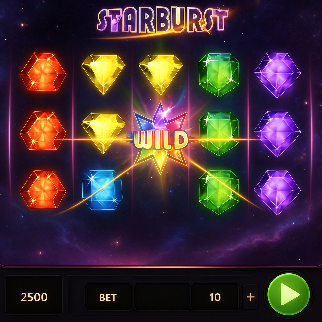 BlazeSpins - Starburst Slot Game