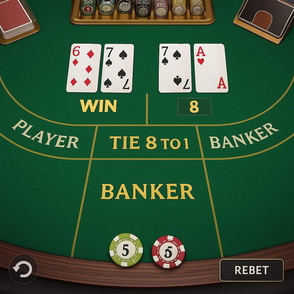 BlazeSpins - Baccarat - Simplicité Élégante