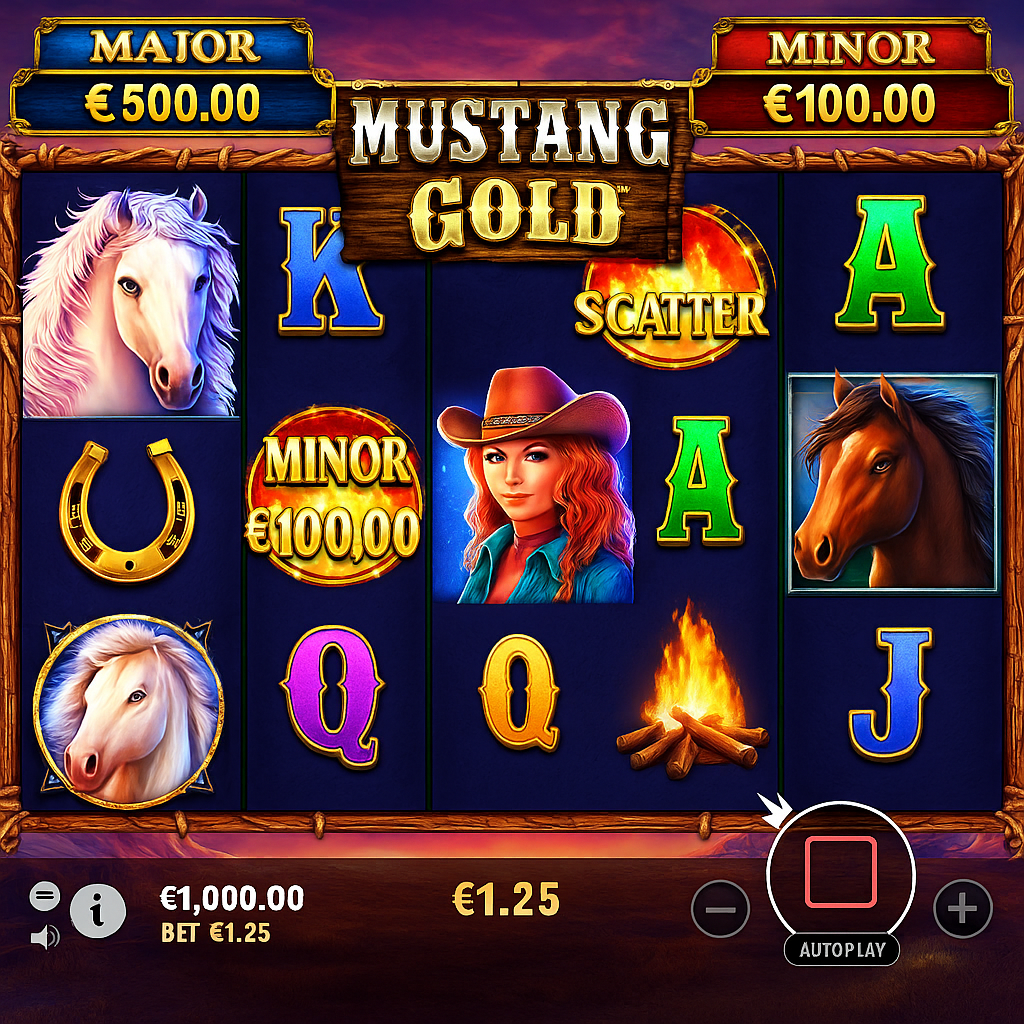 BlazeSpins - Mustang Gold Slot Game