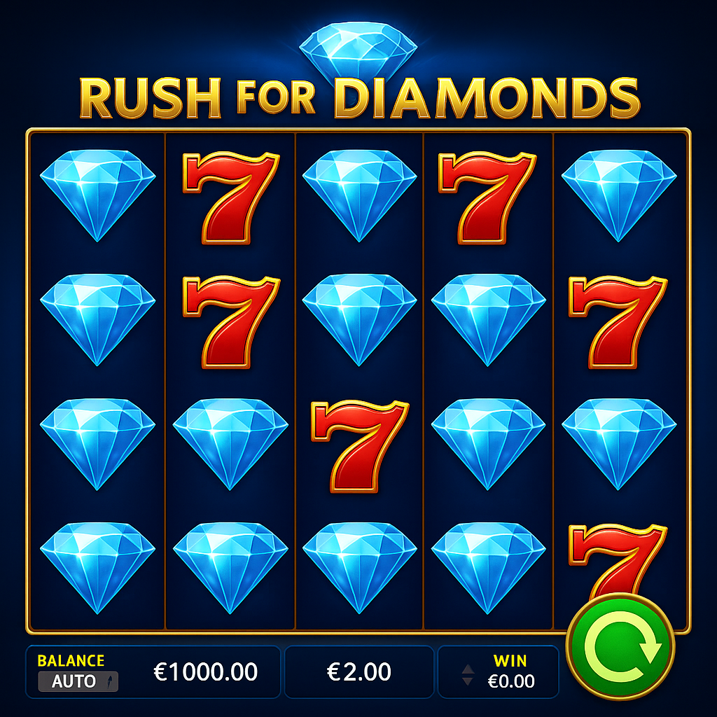 BlazeSpins - Rush for Diamonds Slot Game